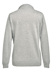 Brook Taverner Taylor 1/4 Zip Jumper | Silver