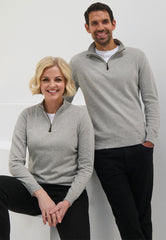 Brook Taverner Dallas 1/4 zip Jumper | Navy