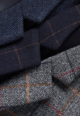 Brook Taverner Memphis Tweed Waistcoat | Green/Blue