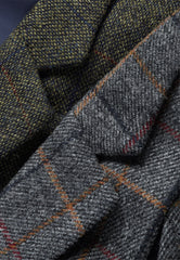 Brook Taverner Memphis Tweed Waistcoat | Navy H/B