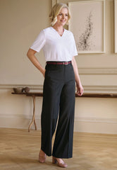 Brook Taverner Bella Trouser | Mid Blue