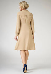 Brook Taverner Virgo Shirt Dress | Navy