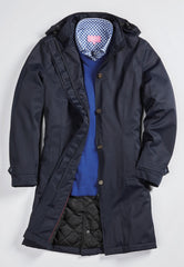 Brook Taverner Washington Raincoat | Navy