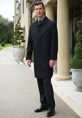 Brook Taverner Whipcord Coat | Black